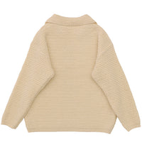 スキッパーローゲージニットプルオーバー【SALE】