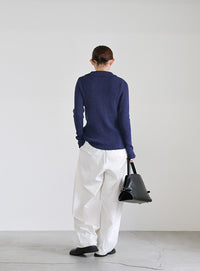 サマーニットカーディガン