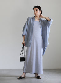 ルーズシルエットワイドスリーブシャツ【SALE】