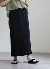 バックスリットアイラインスカート【SALE】