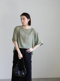 バックスリットアイラインスカート【SALE】