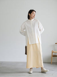 バックスリットアイラインスカート【SALE】