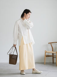 バックスリットアイラインスカート【SALE】