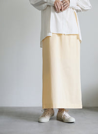 バックスリットアイラインスカート【SALE】