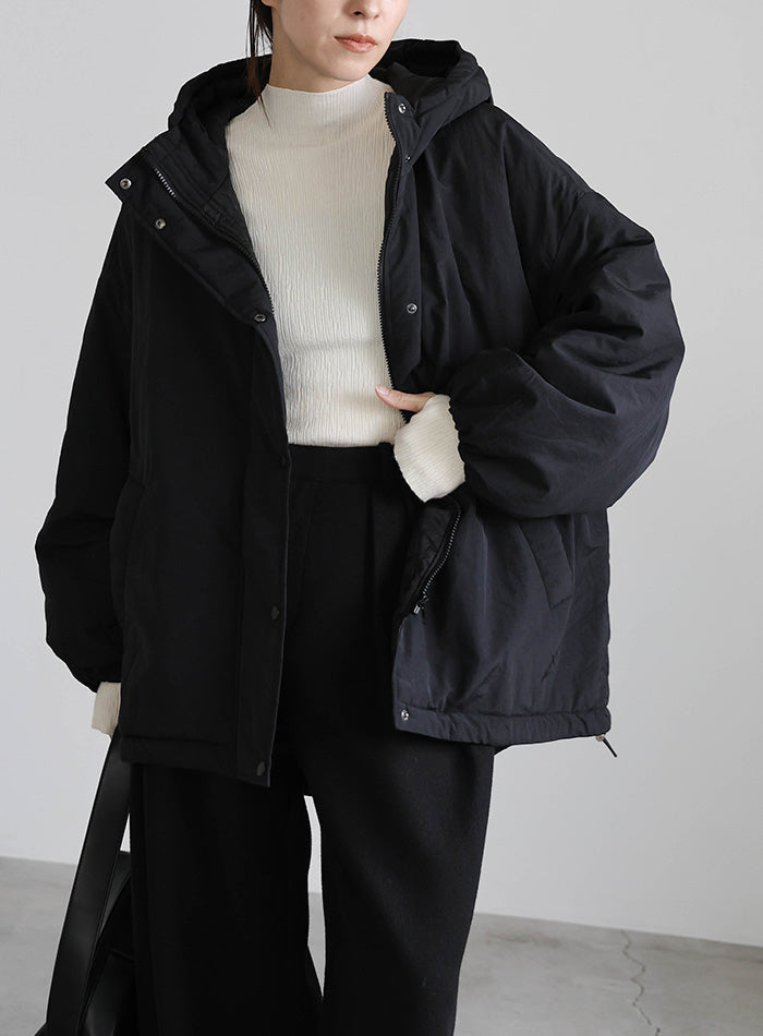 ボリュームシルエット中綿ジャケット