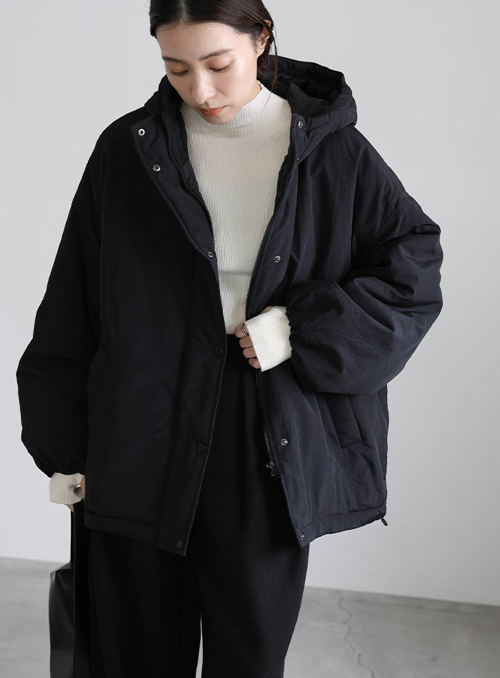 ボリュームシルエット中綿ジャケット