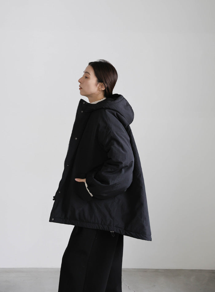 ボリュームシルエット中綿ジャケット