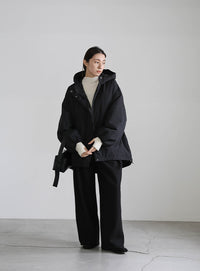 ボリュームシルエット中綿ジャケット