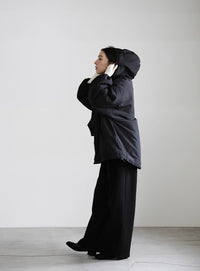 ボリュームシルエット中綿ジャケット