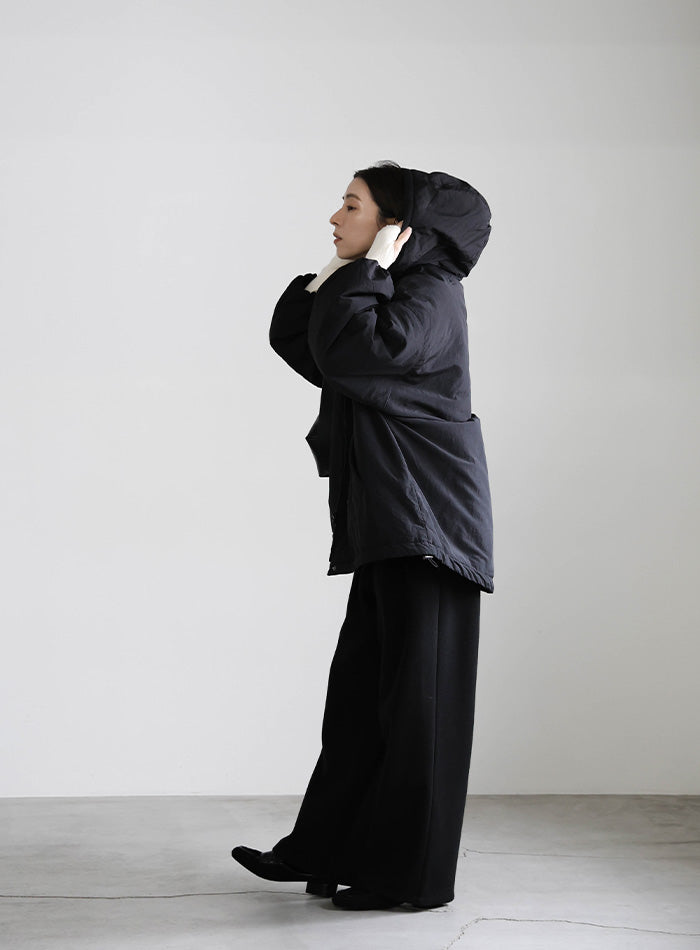 ボリュームシルエット中綿ジャケット