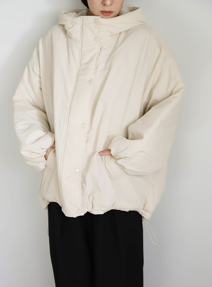 ボリュームシルエット中綿ジャケット