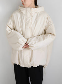 ボリュームシルエット中綿ジャケット