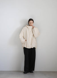 ボリュームシルエット中綿ジャケット