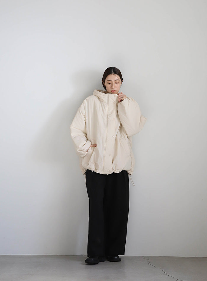 ボリュームシルエット中綿ジャケット