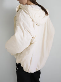 ボリュームシルエット中綿ジャケット