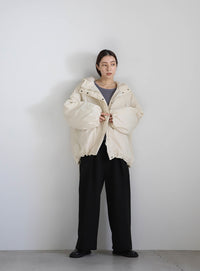 ボリュームシルエット中綿ジャケット