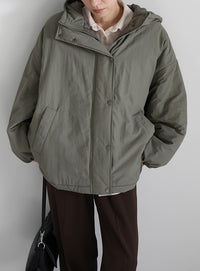 ボリュームシルエット中綿ジャケット