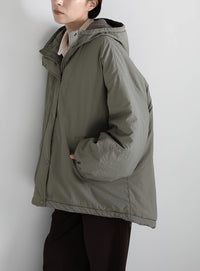 ボリュームシルエット中綿ジャケット