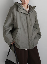 ボリュームシルエット中綿ジャケット