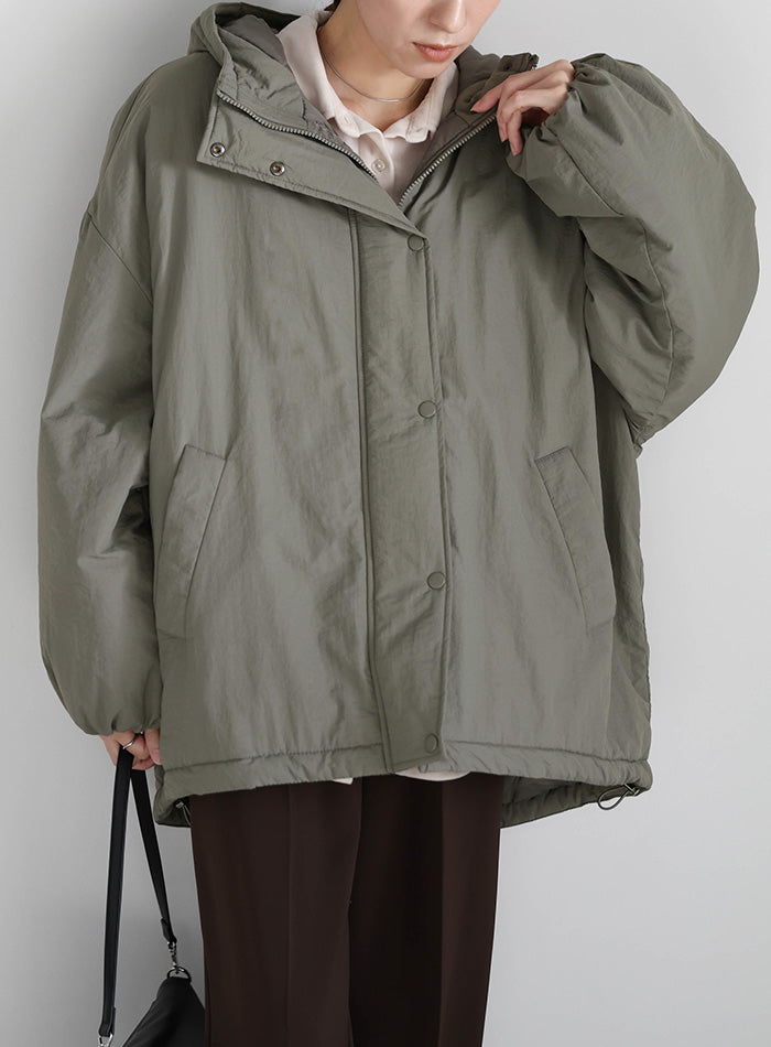 ボリュームシルエット中綿ジャケット