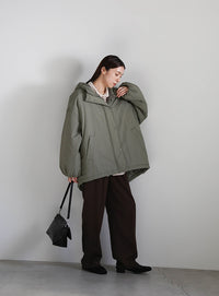 ボリュームシルエット中綿ジャケット