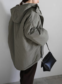 ボリュームシルエット中綿ジャケット