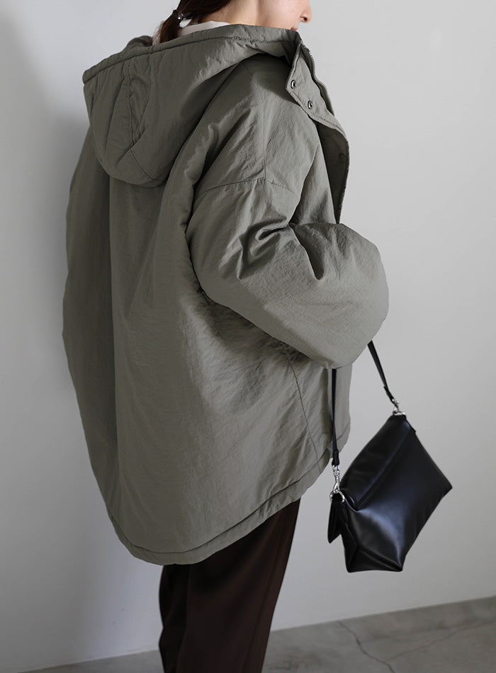 ボリュームシルエット中綿ジャケット