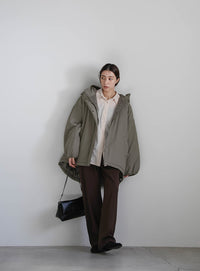 ボリュームシルエット中綿ジャケット