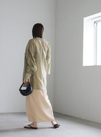 スリットタイトジャガードスカート【SALE】