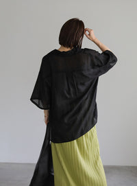 スリットタイトジャガードスカート【SALE】