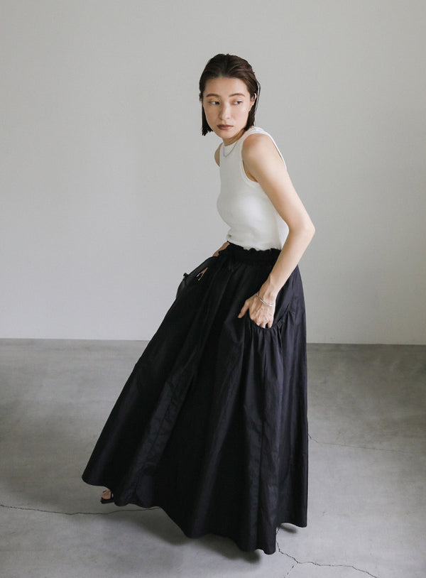 【美品】nairo ハイウエストボリュームスカート ssサイズ