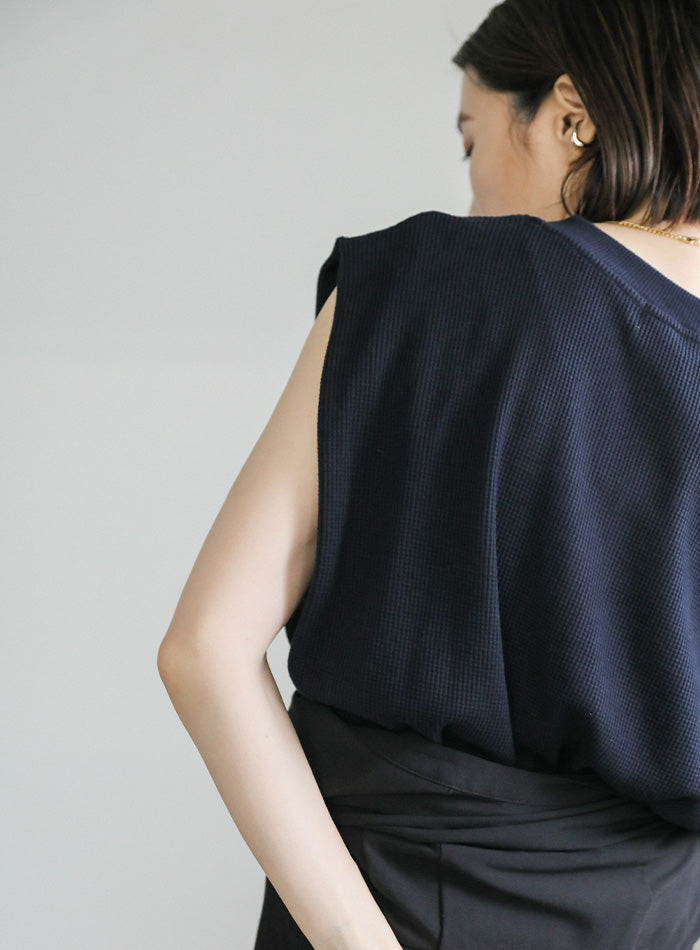 シアードッキングフレンチスリーブトップス – SELECT MOCA