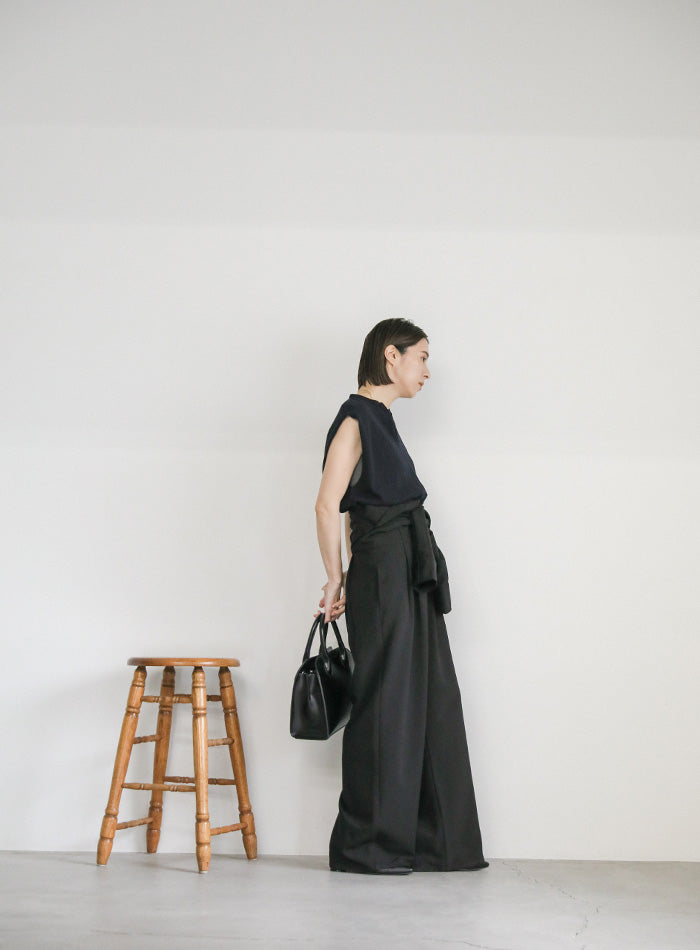 ワッフルフレンチスリーブトップス – SELECT MOCA