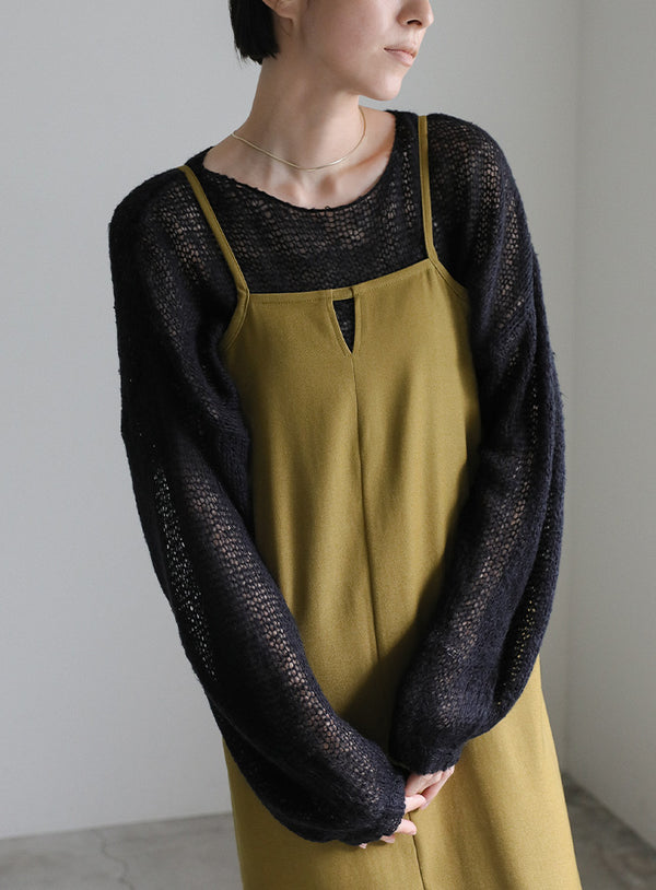 フロントカッティングキャミワンピース