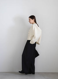 ブークレーVネックショートカーディガン