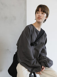 ボリュームスリーブスウェット【official限定】【SALE】