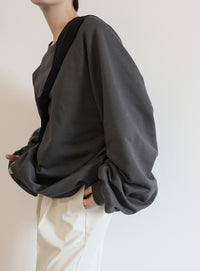 ボリュームスリーブスウェット【official限定】【SALE】