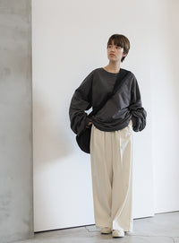 ボリュームスリーブスウェット【official限定】【SALE】