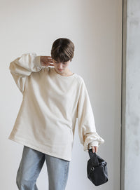 ボリュームスリーブスウェット【official限定】【SALE】