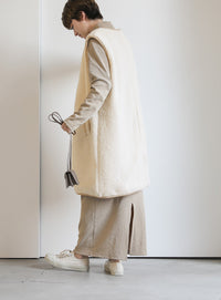 パイピングボアロングベスト