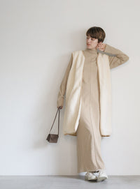 パイピングボアロングベスト