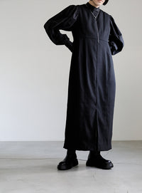 ピーチスキン2WAYコクーンワンピース