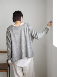 ヤクウール2wayドルマンニット【official限定】【SALE】