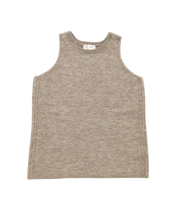 ベージュ Vネック ニット レイヤードワンピース レイヤードVネックニットセット – SELECT MOCA