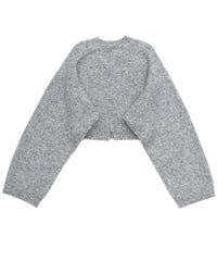 ウールライクショートニット