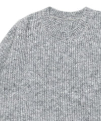 ウールライクショートニット