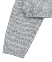 ウールライクショートニット