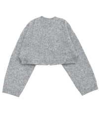 ウールライクショートニット