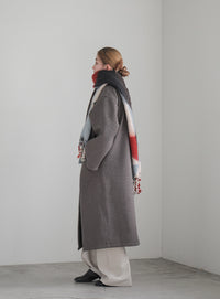 ツイストフリンジミックスカラーマフラー【official限定】