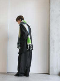 ツイストフリンジミックスカラーマフラー【official限定】